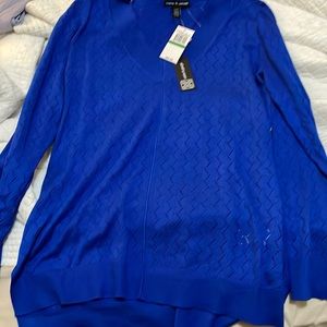 NWT cobalt blue sweater